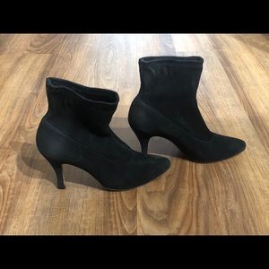 Sexy Black Salvatore Ferragamo Booties